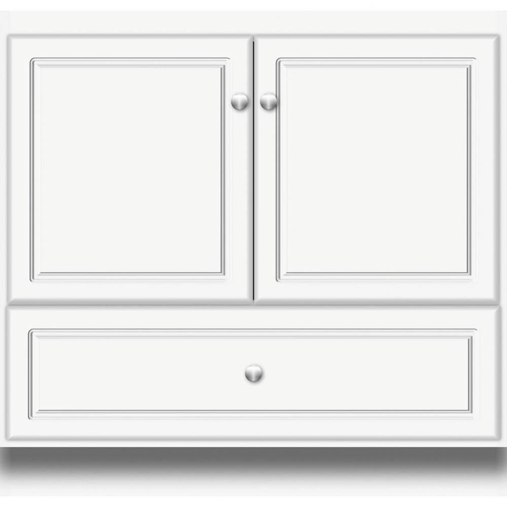 36 X 21 X 34.5 Montlake Vanity Ultra Sat White Std