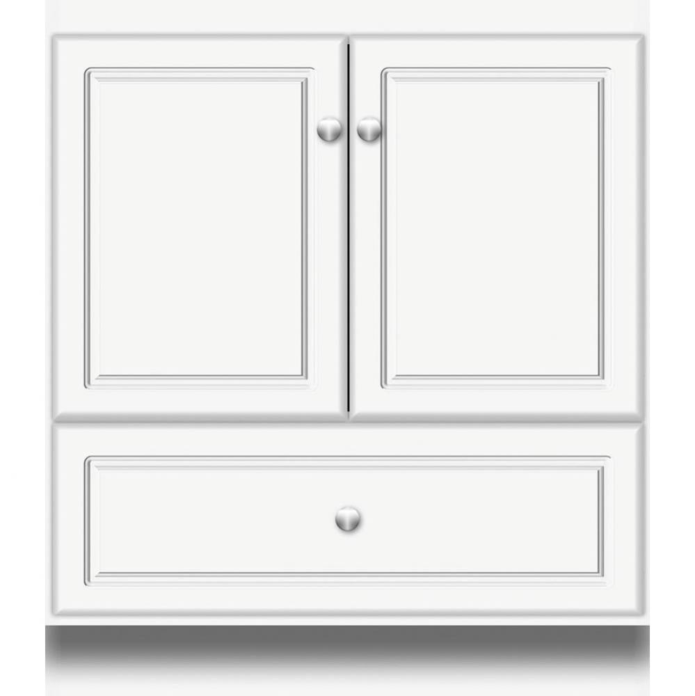 30 X 21 X 34.5 Montlake Vanity Ultra Sat White Std