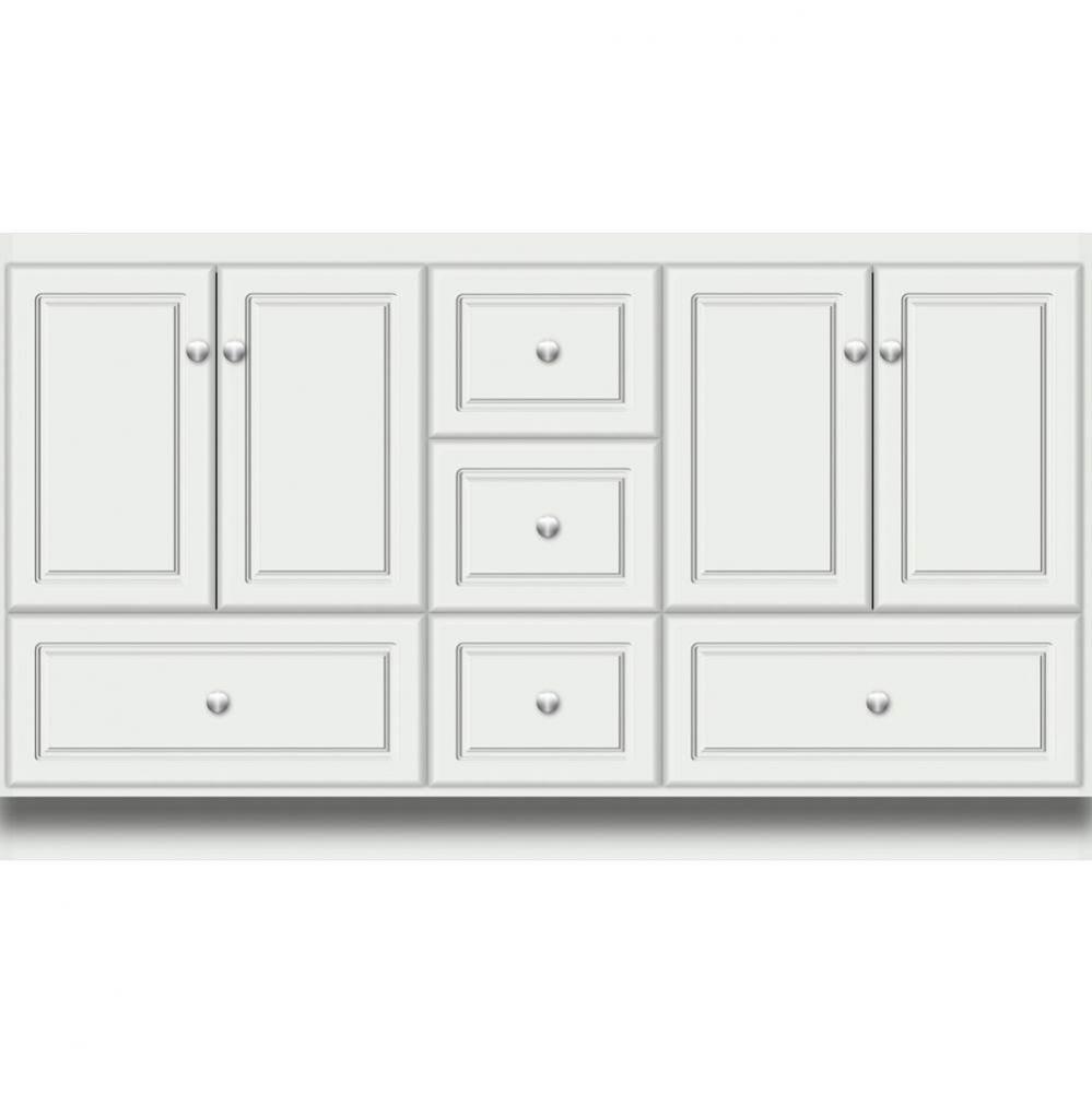 60 X 18 X 34.5 Montlake Vanity Ultra Powder Grey Db