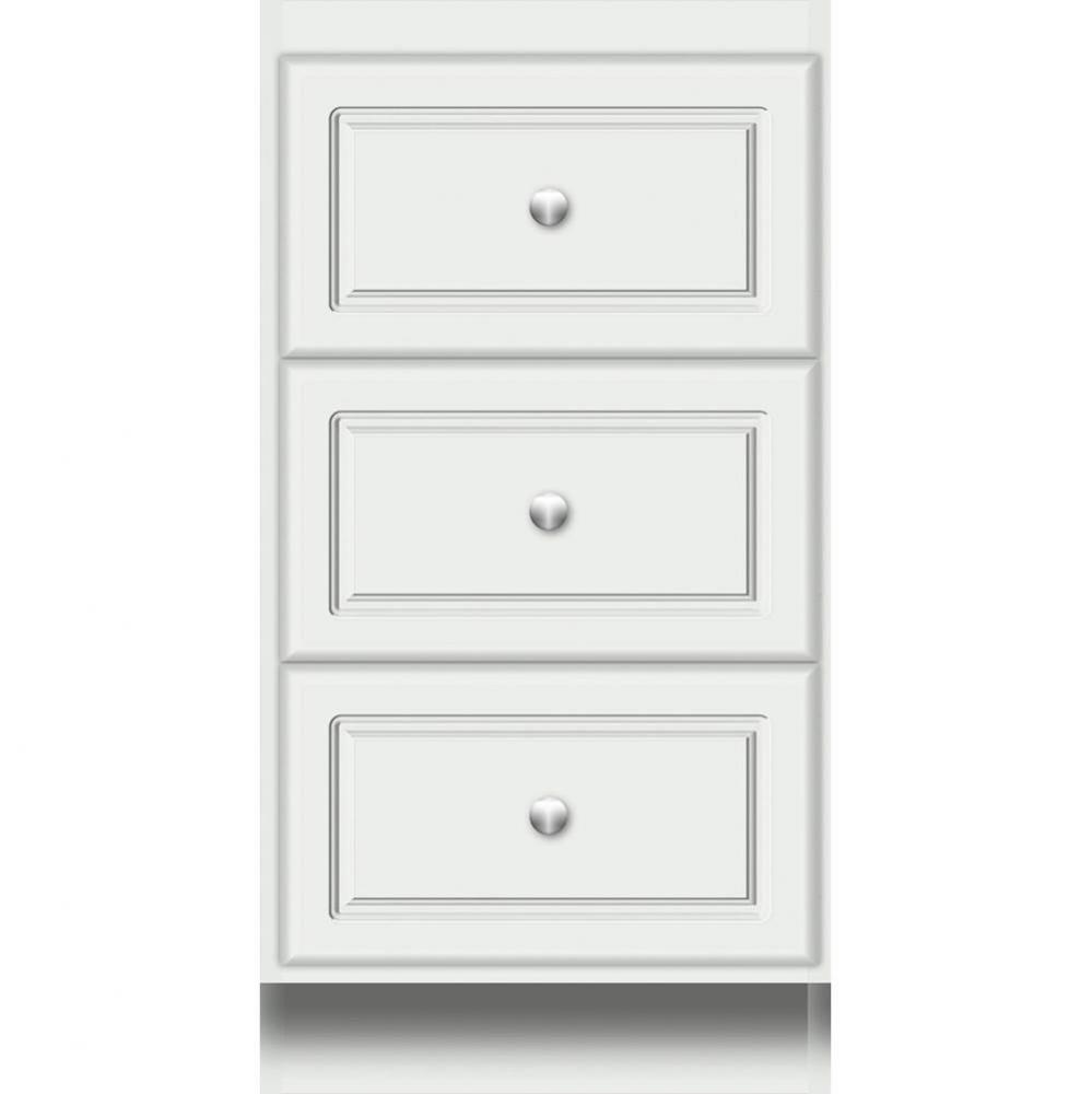 18 X 21 X 34.5 Montlake Drawer Bank Ultra Powder Grey