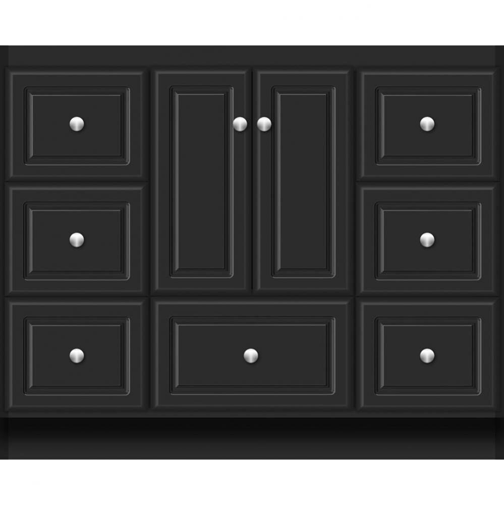 42 X 18 X 34.5 Montlake Vanity Ultra Sat Black Sb