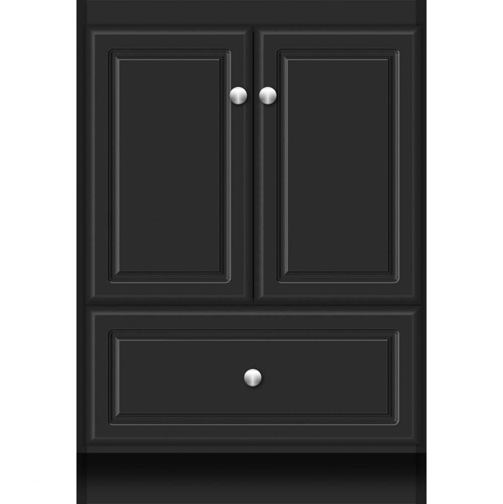 24 X 21 X 34.5 Montlake Vanity Ultra Sat Black Std