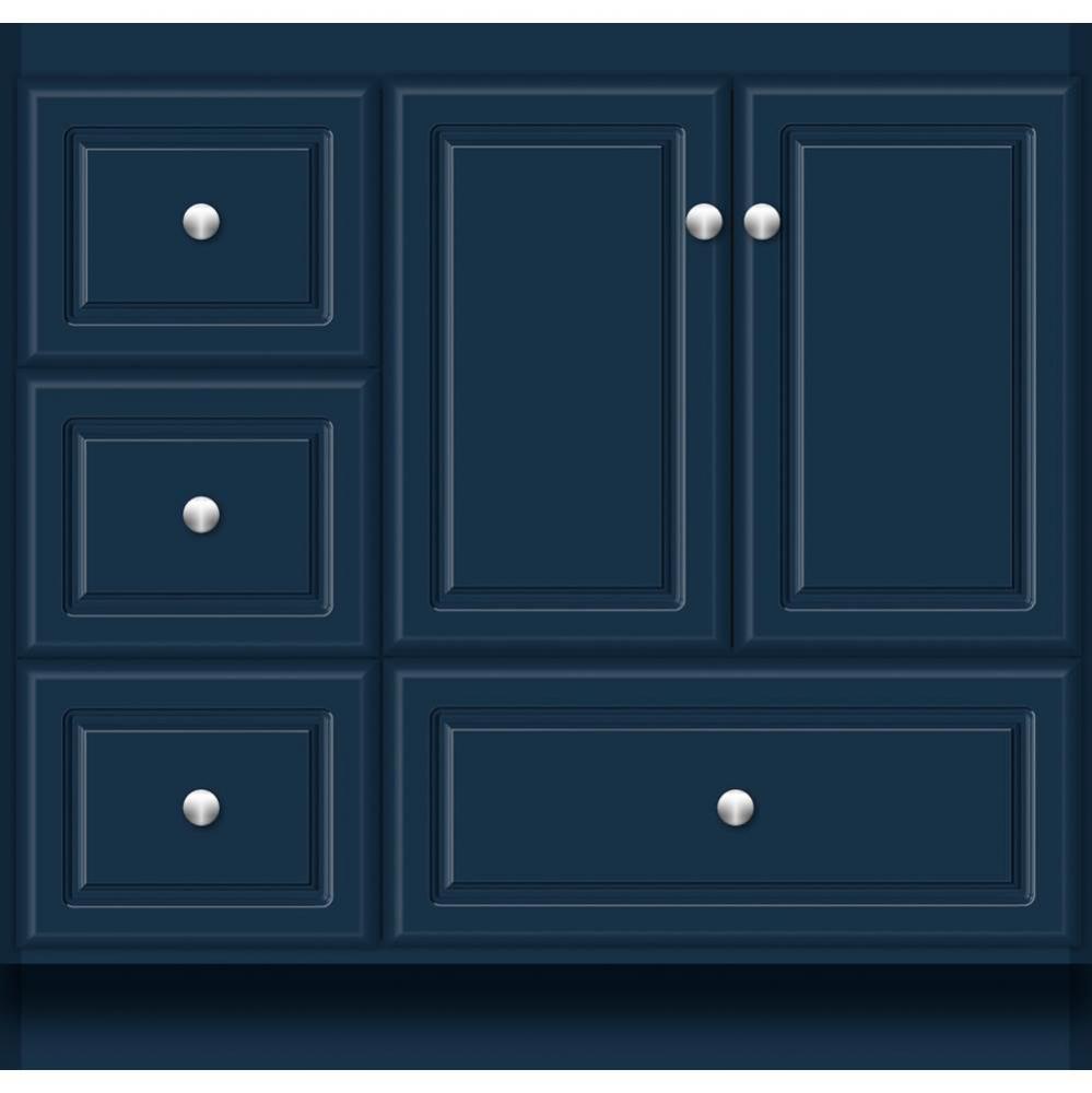36 X 21 X 34.5 Montlake Vanity Ultra Lapis Night Lh