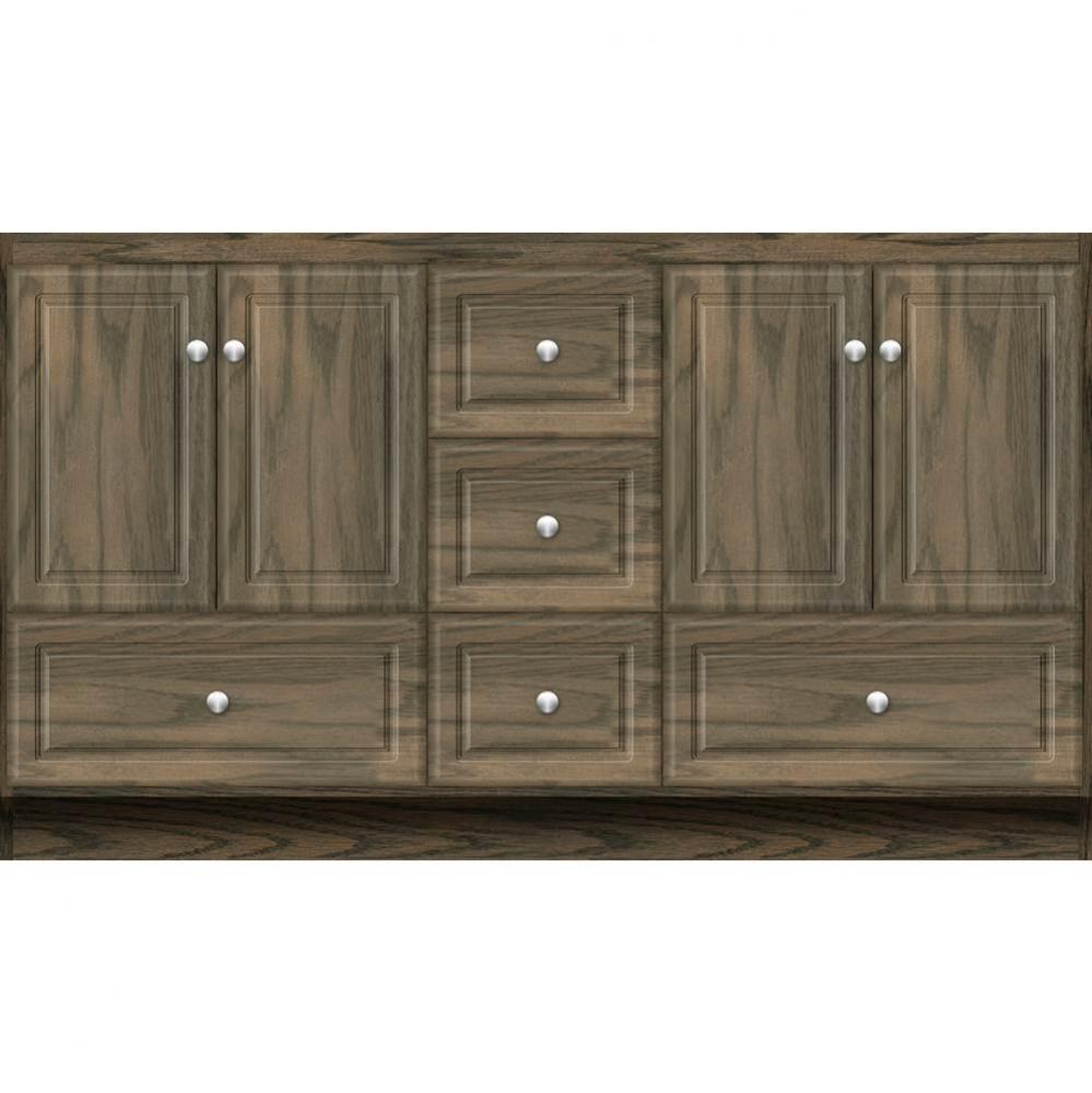 60 X 21 X 34.5 Montlake Vanity Ultra Dusky Oak Db