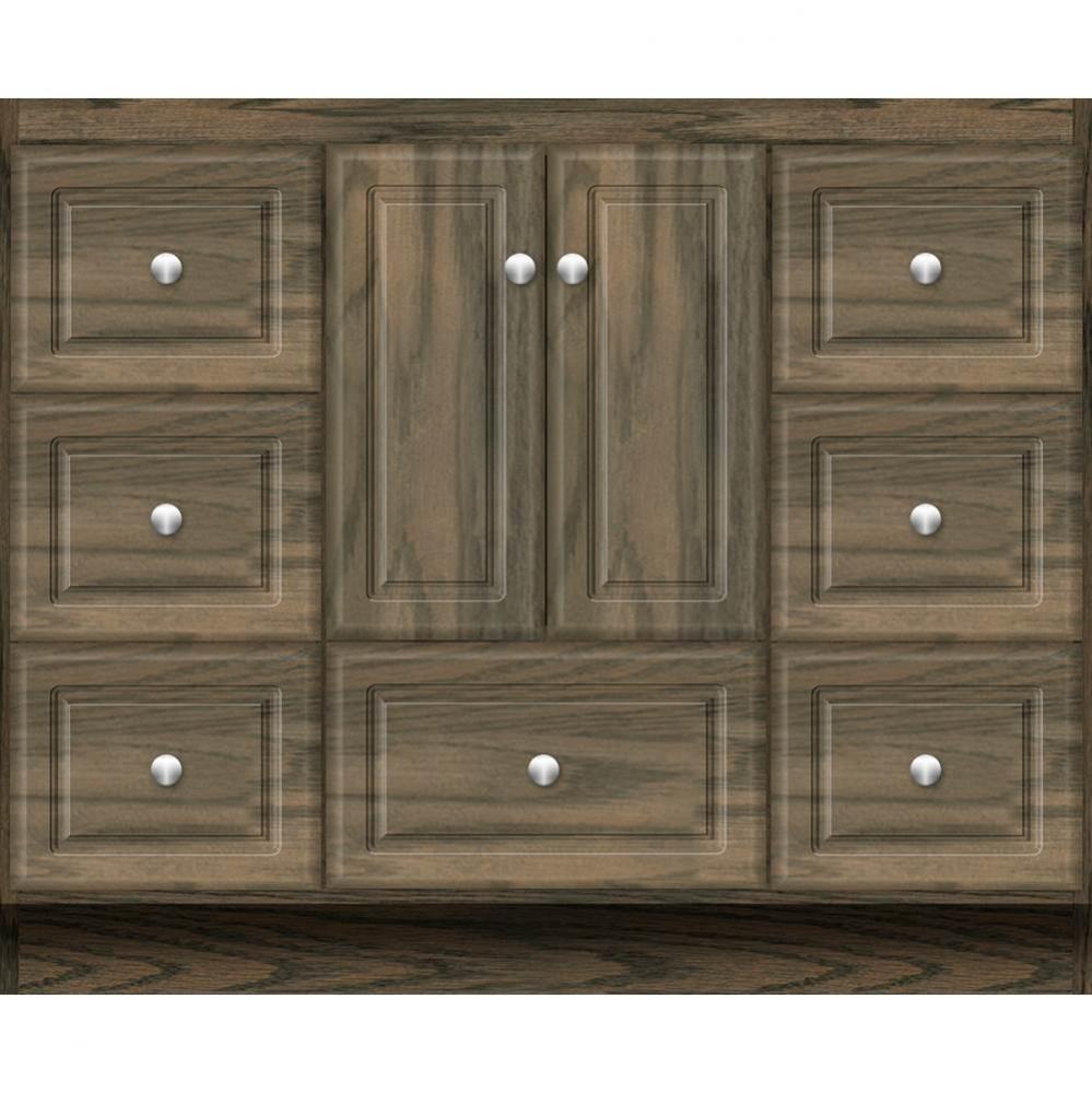 42 X 21 X 34.5 Montlake Vanity Ultra Dusky Oak Sb