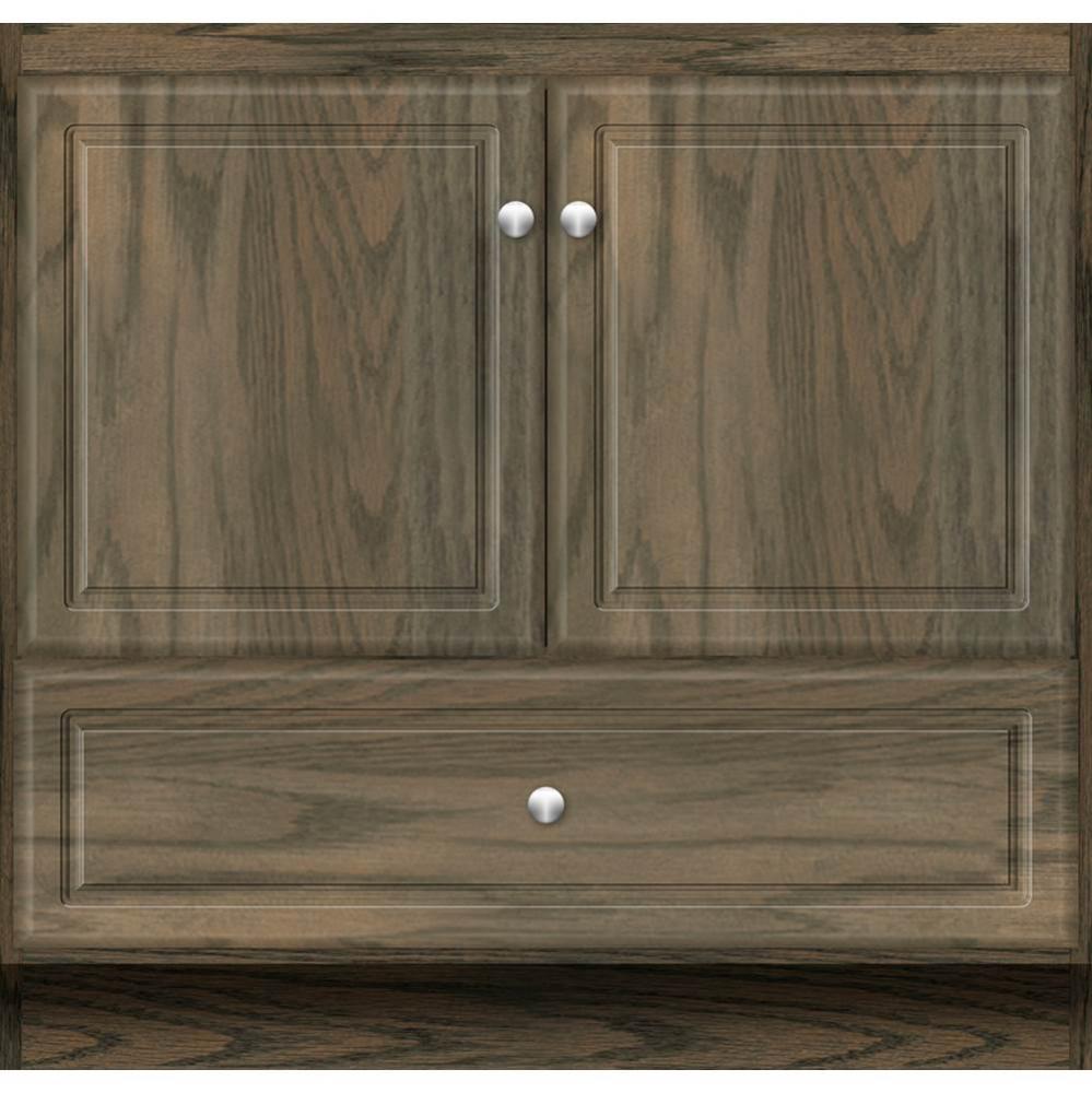 36 X 21 X 34.5 Montlake Vanity Ultra Dusky Oak Std