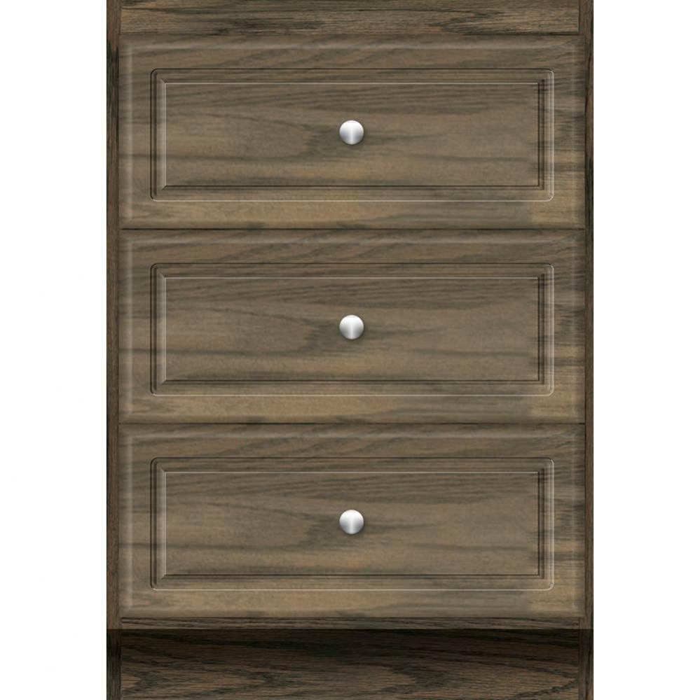 24 X 18 X 34.5 Montlake Drawer Bank Ultra Dusky Oak