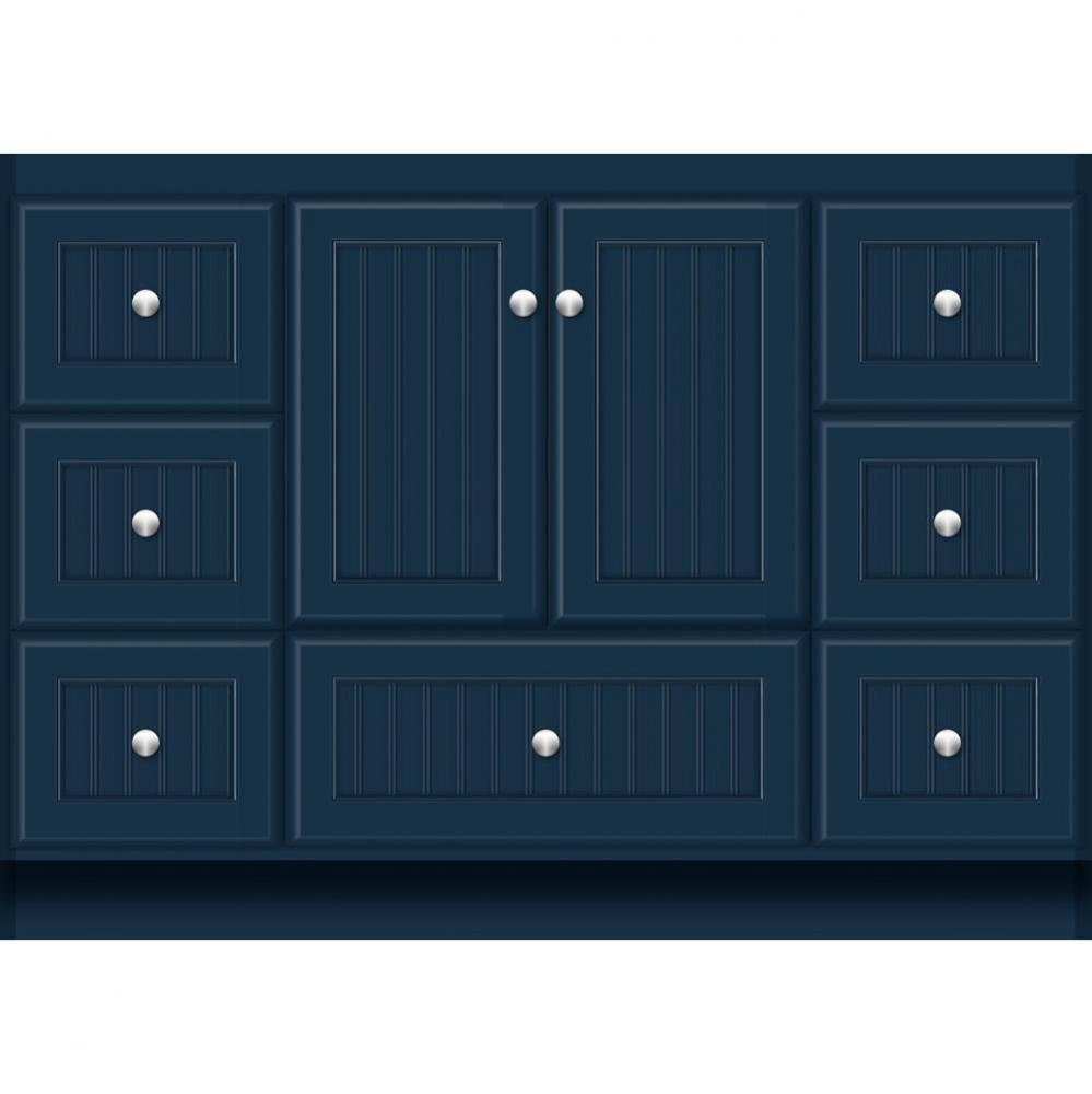 48 X 21 X 34.5 Montlake Vanity Beaded Lapis Night Sb
