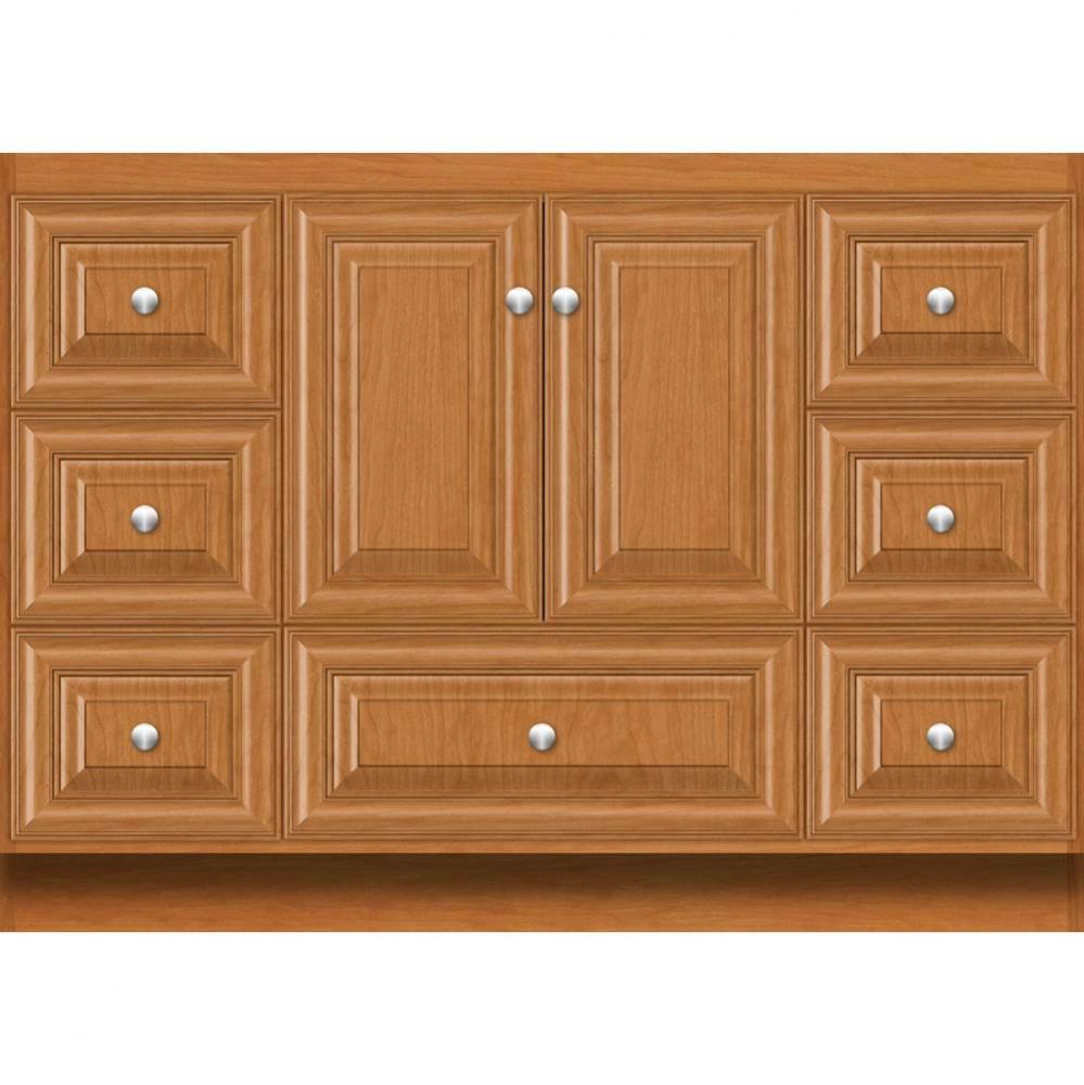 48 X 21 X 34.5 Montlake Vanity Classic Miter Nat Cherry Sb