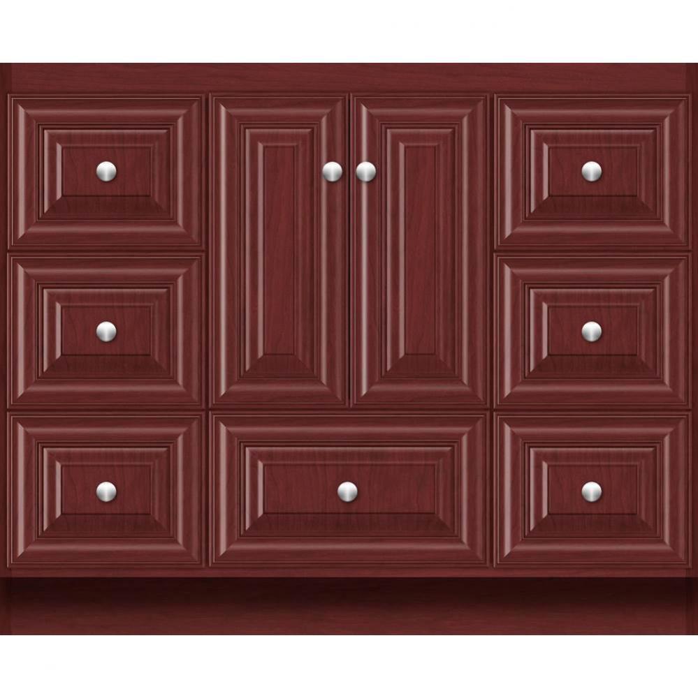 42 X 21 X 34.5 Montlake Vanity Classic Miter Dk Cherry Sb