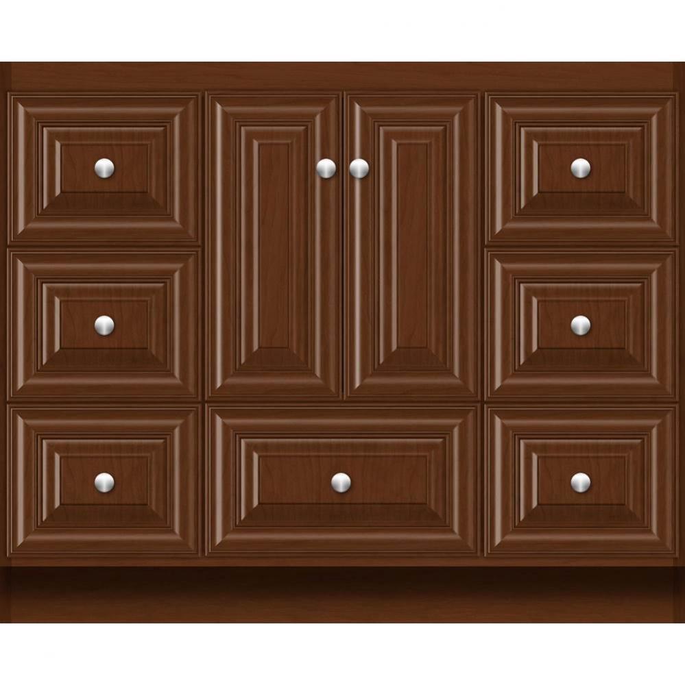 42 X 21 X 34.5 Montlake Vanity Classic Miter Pecan Cherry Sb