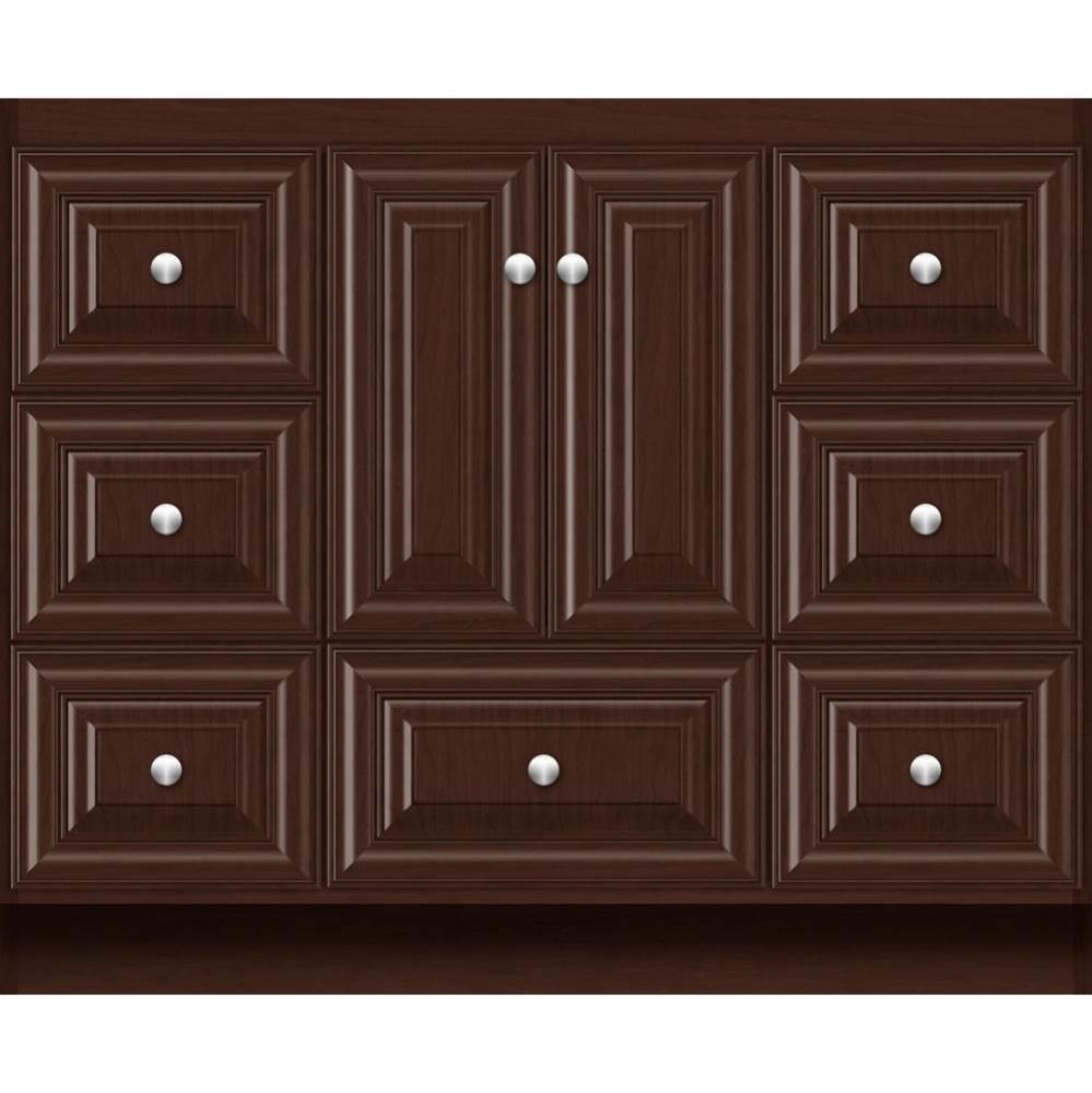 42 X 21 X 34.5 Montlake Vanity Classic Miter Choc Cherry Sb