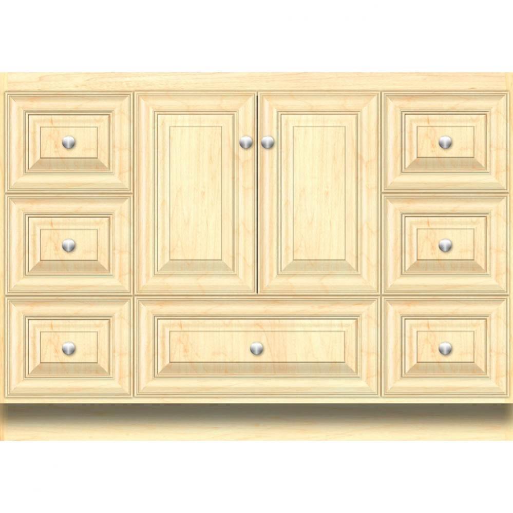 48 X 18 X 34.5 Montlake Vanity Classic Miter Nat Maple Sb