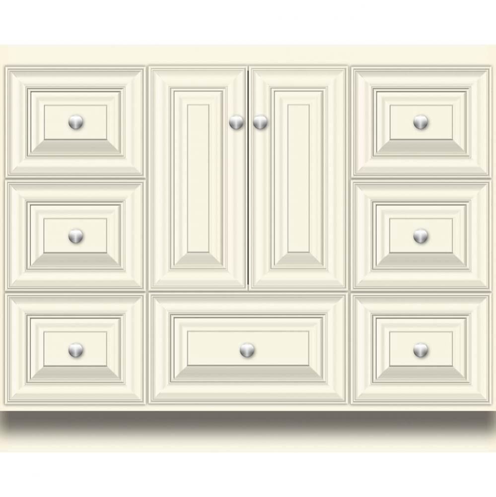 42 X 18 X 34.5 Montlake Vanity Classic Miter Sat Biscuit Sb