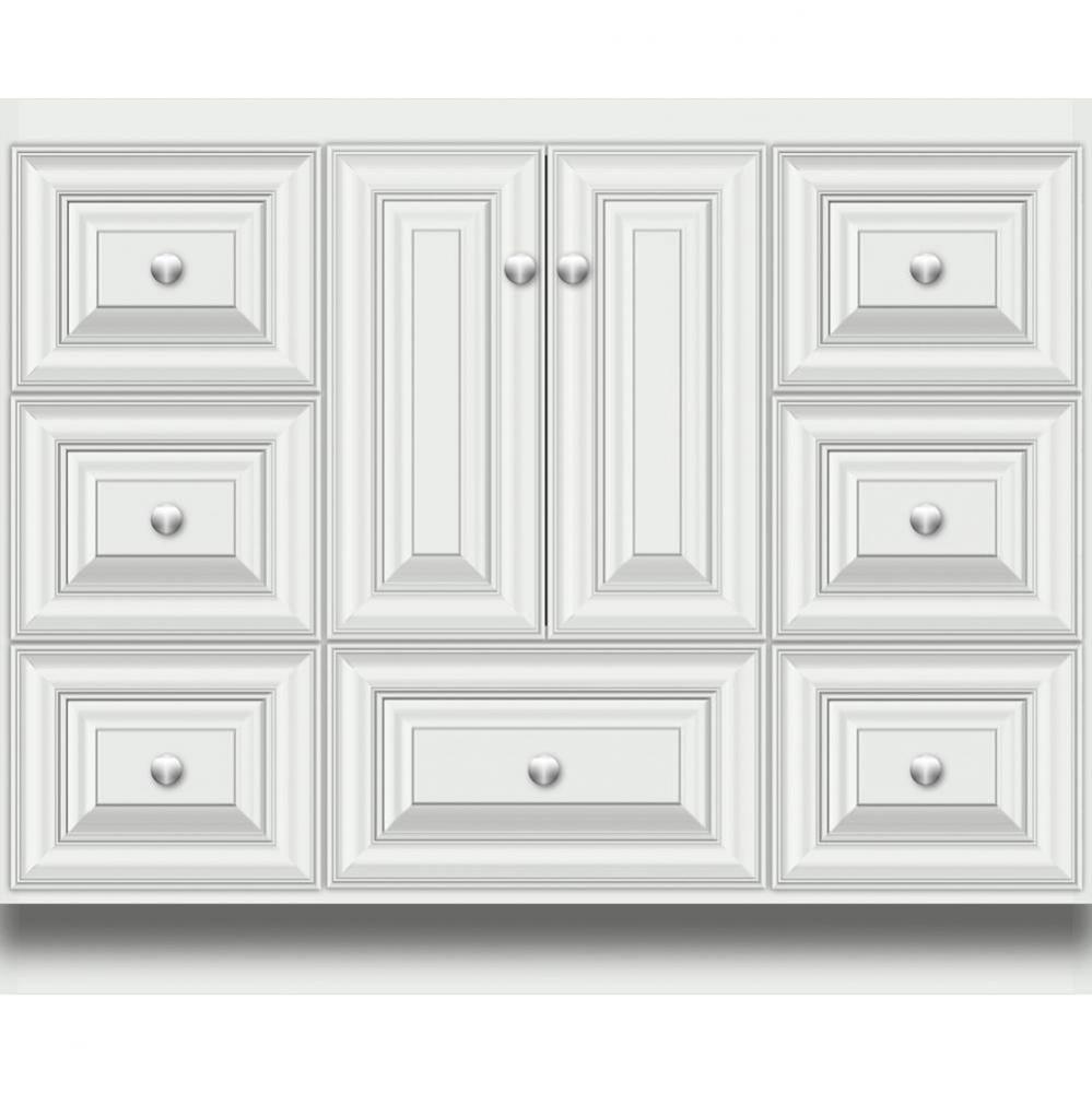 42 X 21 X 34.5 Montlake Vanity Classic Miter Powder Grey Sb