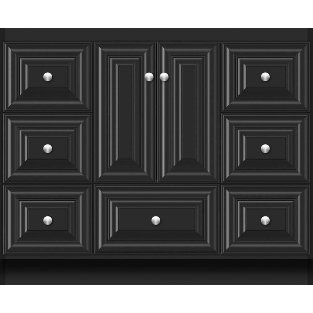 42 X 18 X 34.5 Montlake Vanity Classic Miter Sat Black Sb