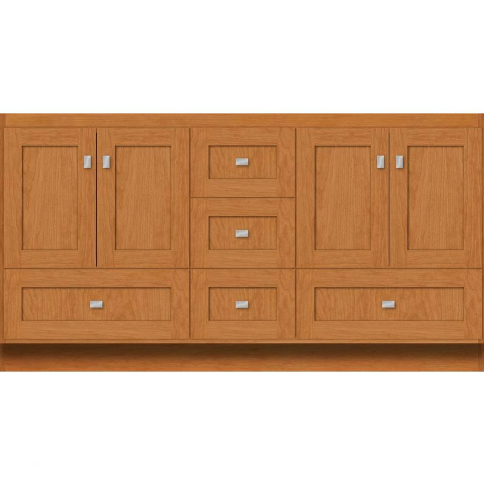 60 X 21 X 32 Montlake Vanity Shaker Nat Cherry Db