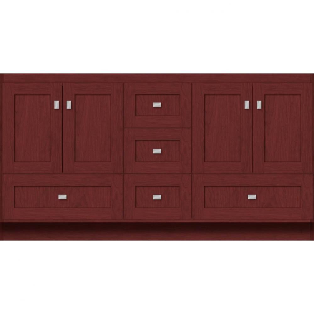 60 X 21 X 32 Montlake Vanity Shaker Dk Cherry Db