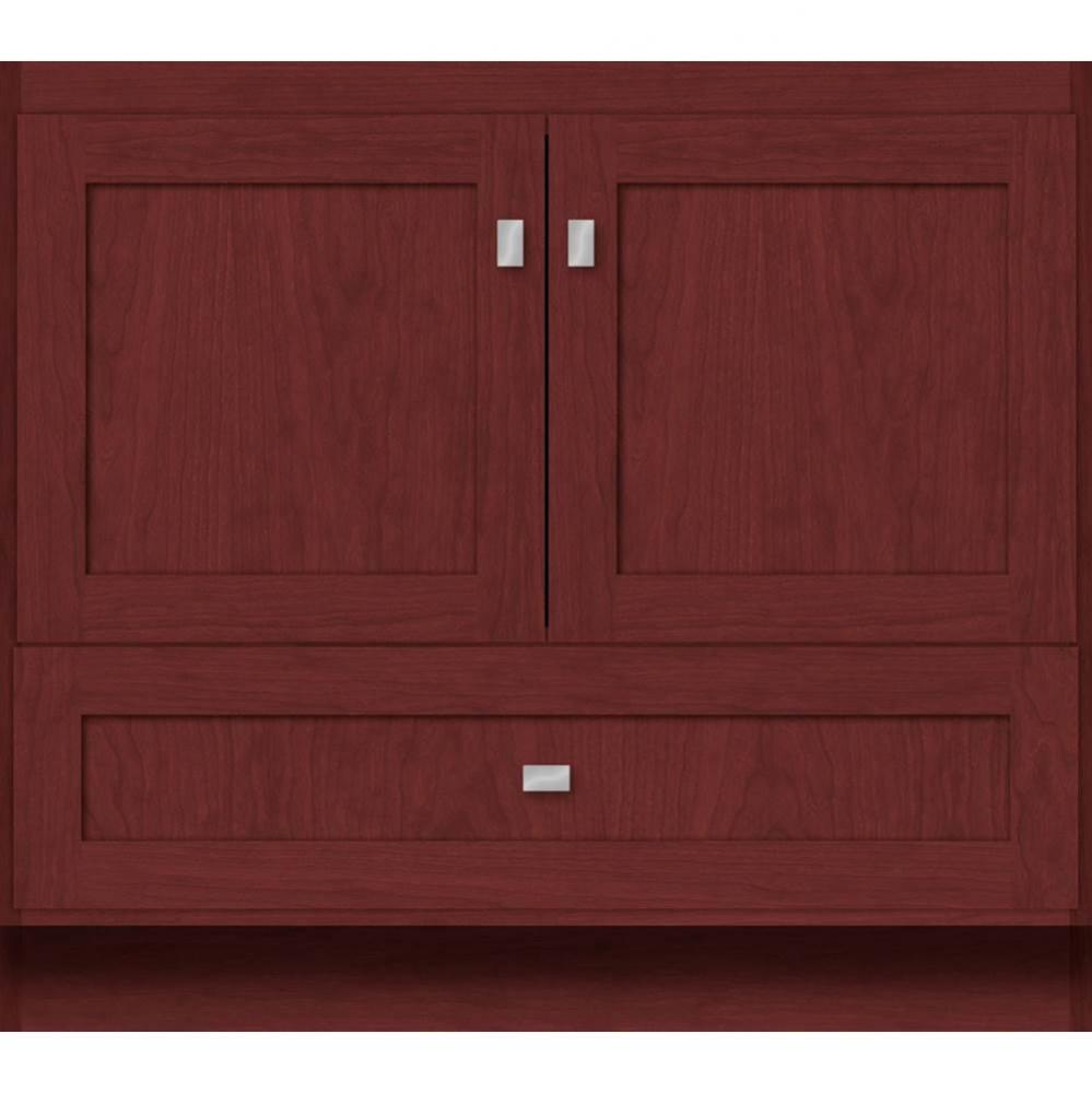 36 X 18 X 32 Montlake Vanity Shaker Dk Cherry Std