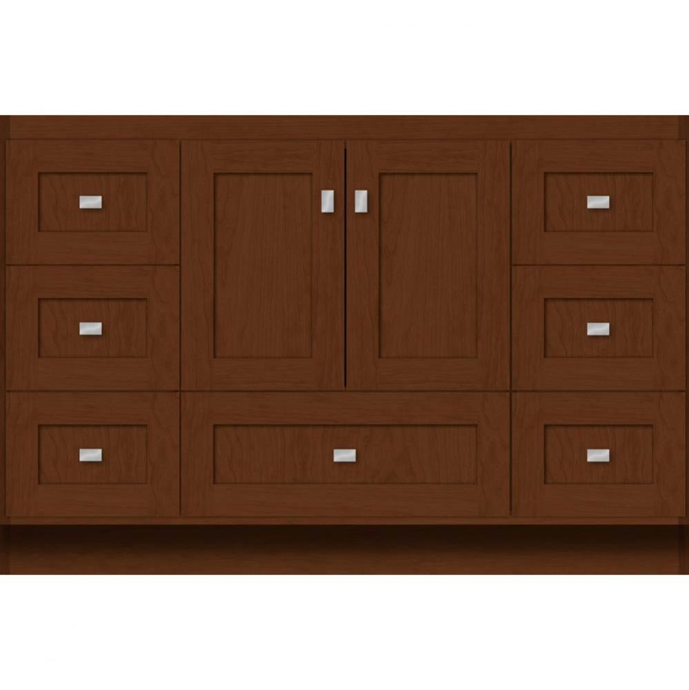 48 X 18 X 32 Montlake Vanity Shaker Pecan Cherry Sb