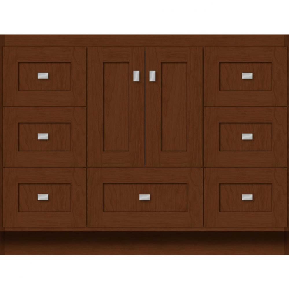 42 X 21 X 32 Montlake Vanity Shaker Pecan Cherry Sb