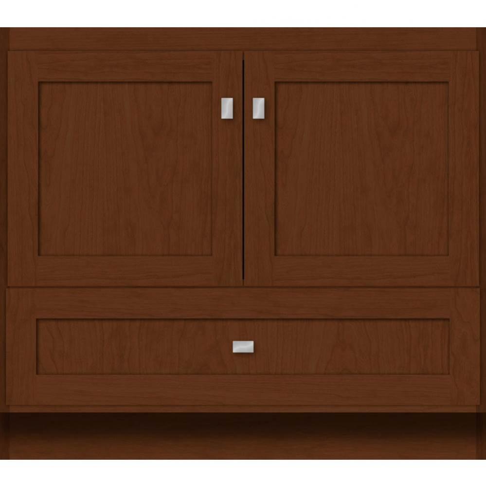 36 X 21 X 32 Montlake Vanity Shaker Pecan Cherry Std