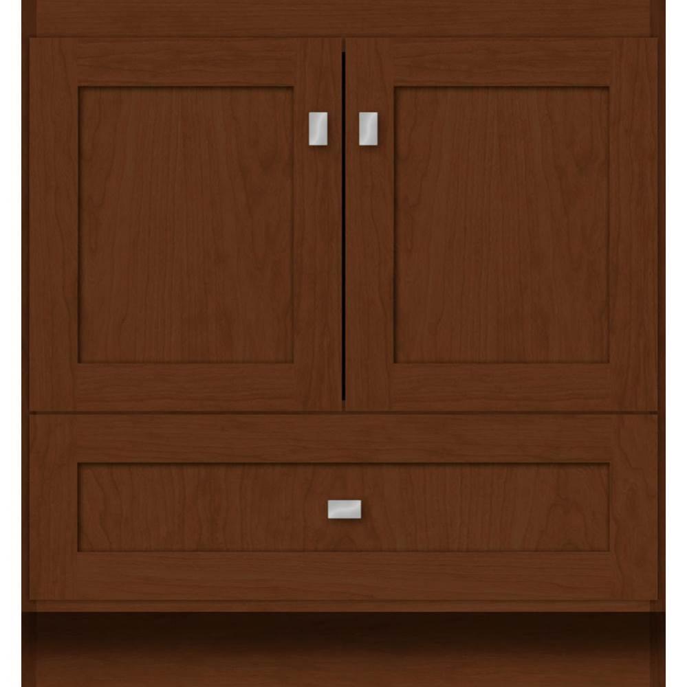 30 X 18 X 32 Montlake Vanity Shaker Pecan Cherry Std