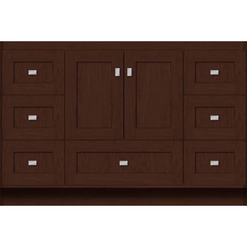 48 X 21 X 32 Montlake Vanity Shaker Choc Cherry Sb