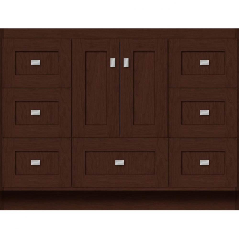 42 X 21 X 32 Montlake Vanity Shaker Choc Cherry Sb