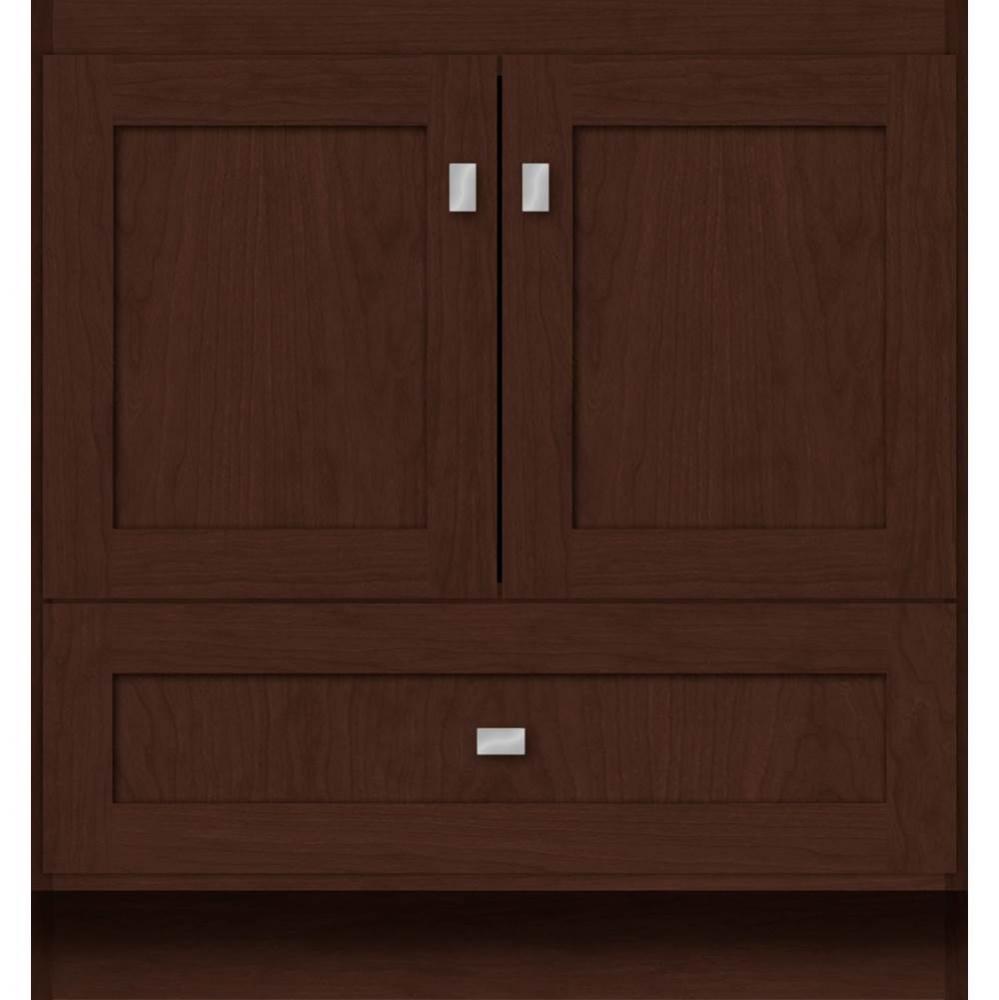 30 X 18 X 32 Montlake Vanity Shaker Choc Cherry Std