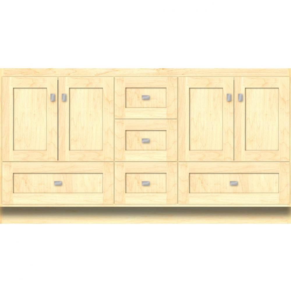 60 X 18 X 32 Montlake Vanity Shaker Nat Maple Db