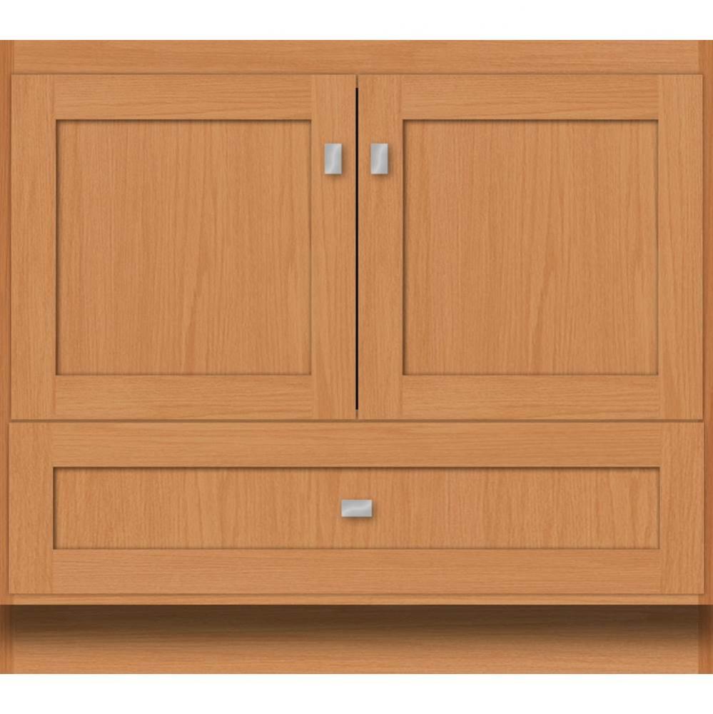 36 X 18 X 32 Montlake Vanity Shaker Nat Oak Std