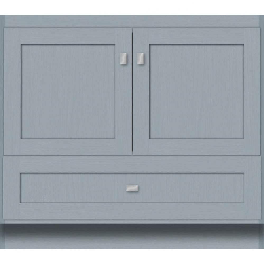 36 X 18 X 32 Montlake Vanity Shaker Silver Oak Std