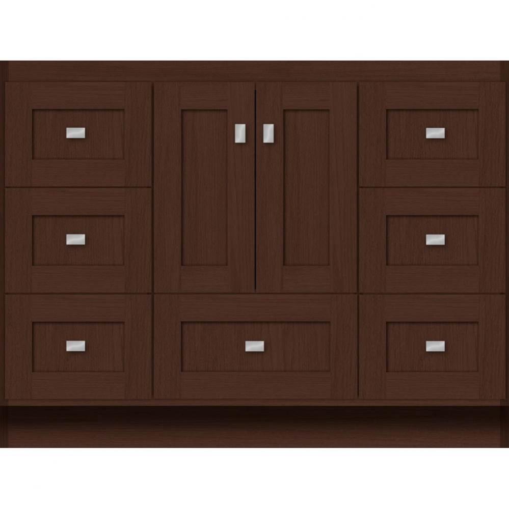 42 X 18 X 32 Montlake Vanity Shaker Choc Oak Sb