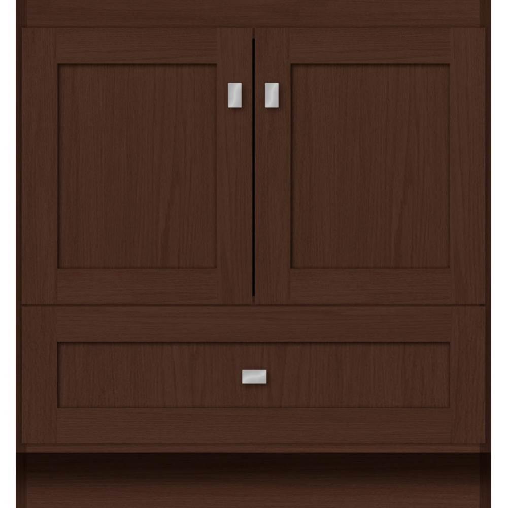 30 X 21 X 32 Montlake Vanity Shaker Choc Oak Std