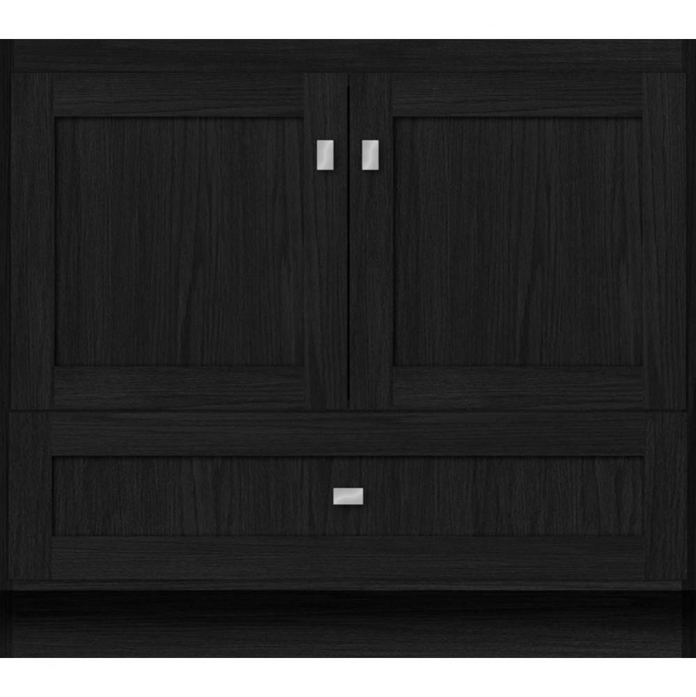 36 X 21 X 32 Montlake Vanity Shaker Midnight Oak Std