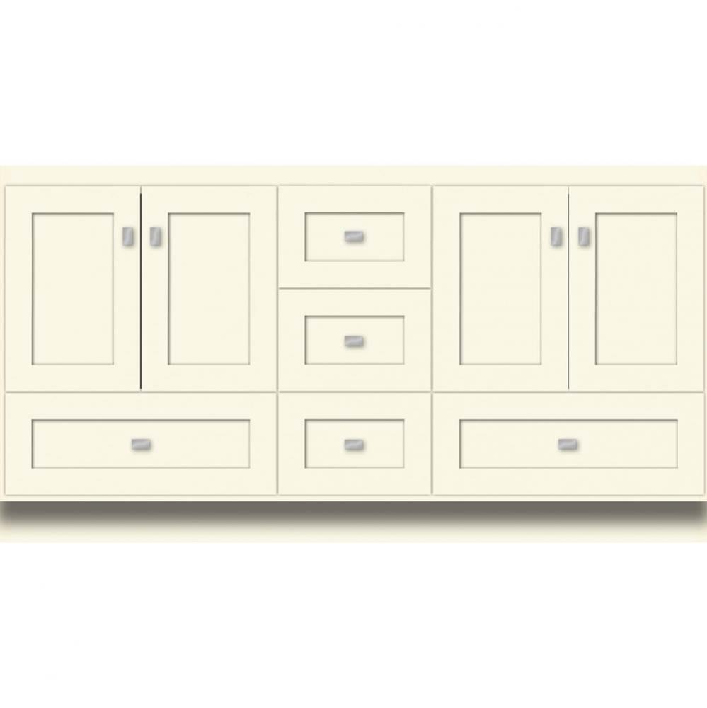 60 X 21 X 32 Montlake Vanity Shaker Sat Biscuit Db