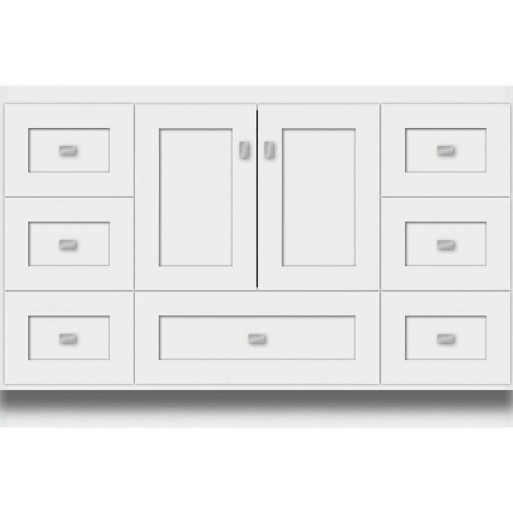 48 X 21 X 32 Montlake Vanity Shaker Powder Grey Sb