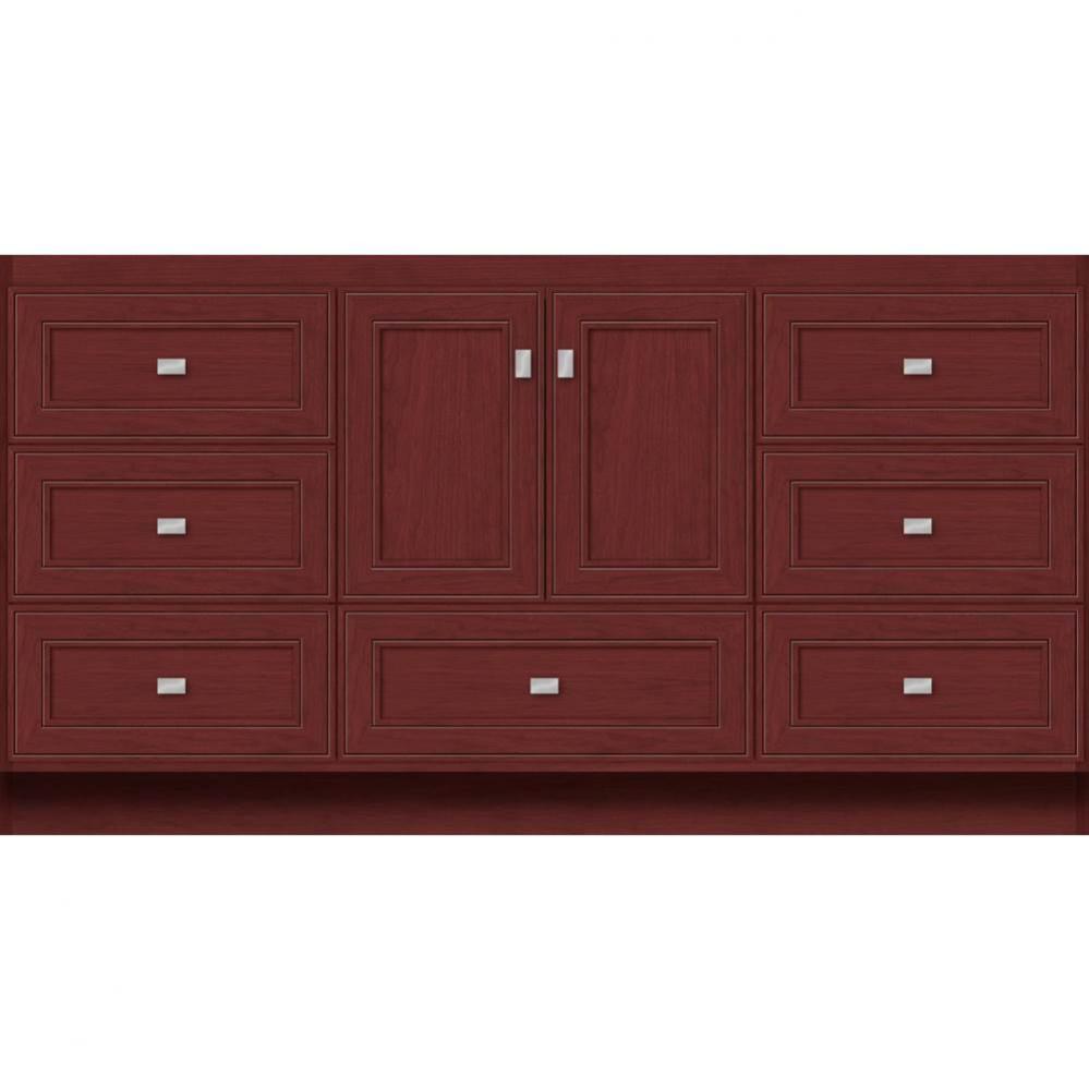 60 X 21 X 32 Montlake Vanity Deco Miter Dk Cherry Sb