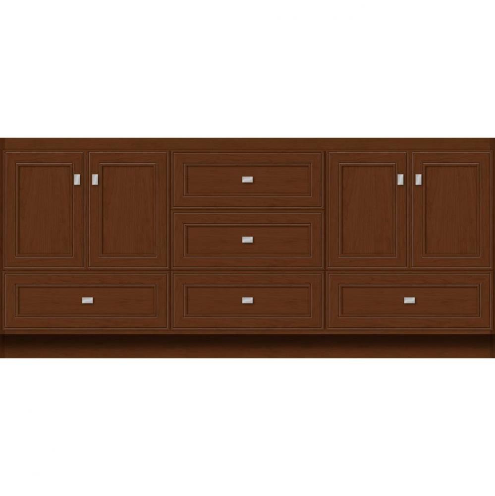 72 X 18 X 32 Montlake Vanity Deco Miter Pecan Cherry Db