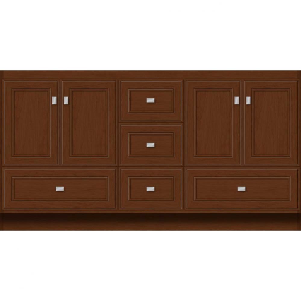 60 X 21 X 32 Montlake Vanity Deco Miter Pecan Cherry Db