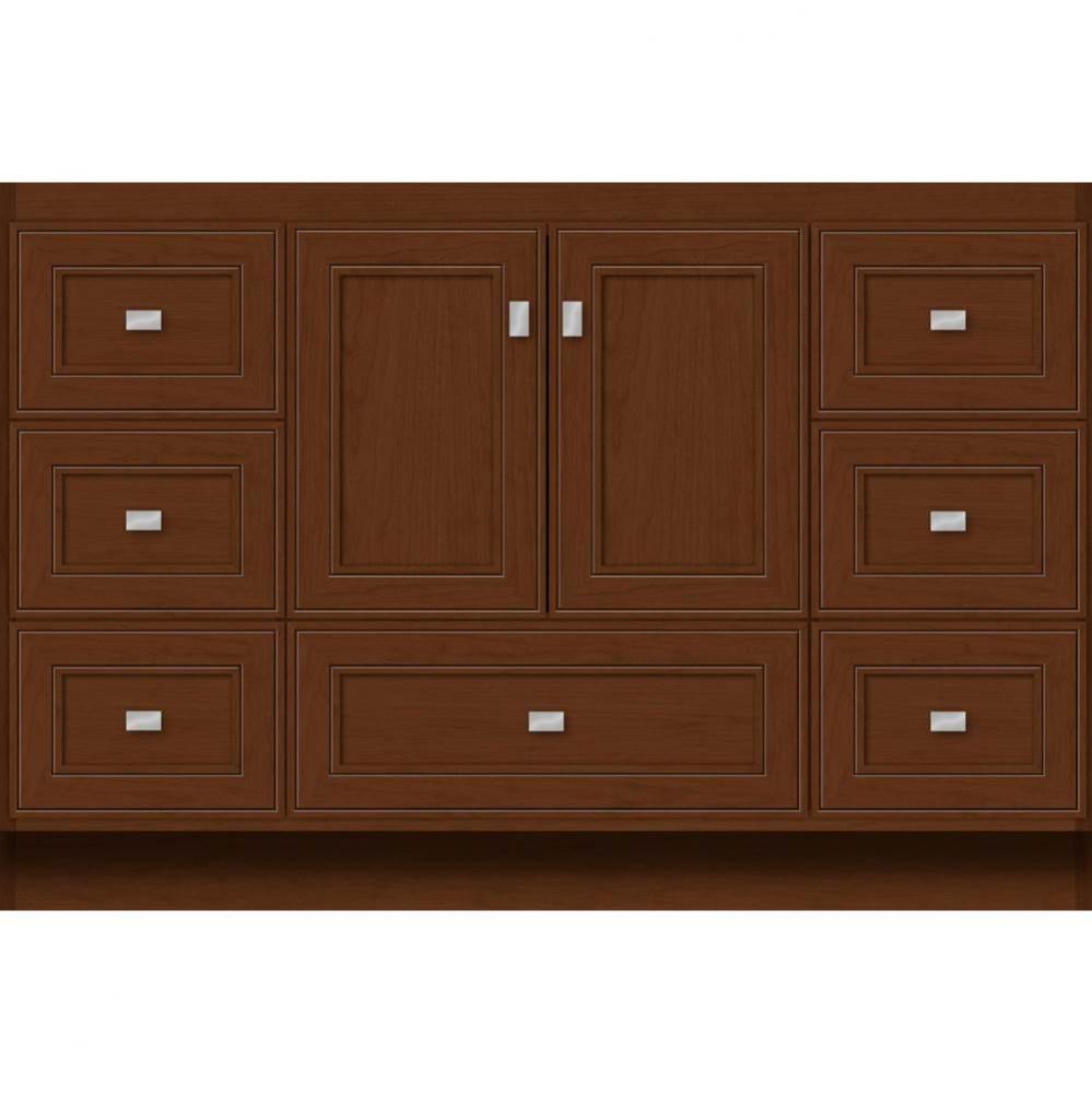 48 X 21 X 32 Montlake Vanity Deco Miter Pecan Cherry Sb