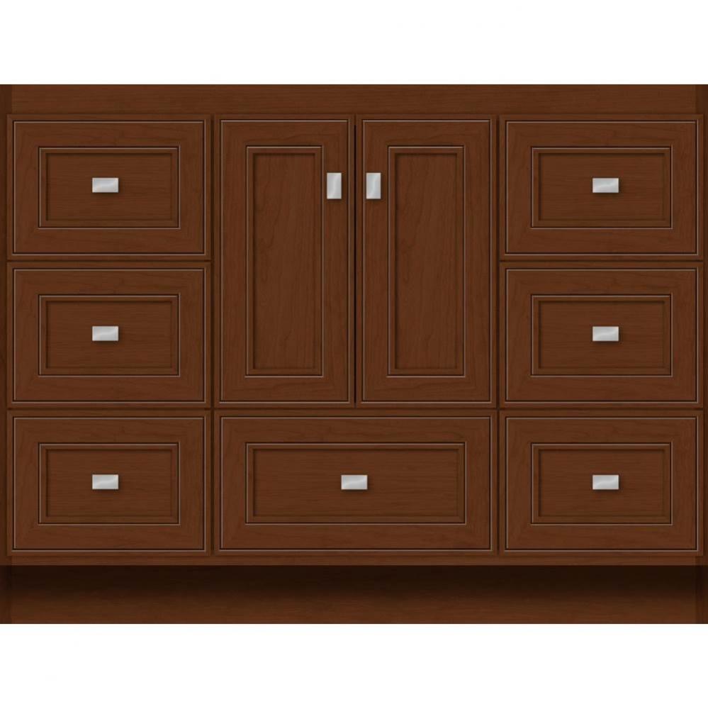 42 X 21 X 32 Montlake Vanity Deco Miter Pecan Cherry Sb