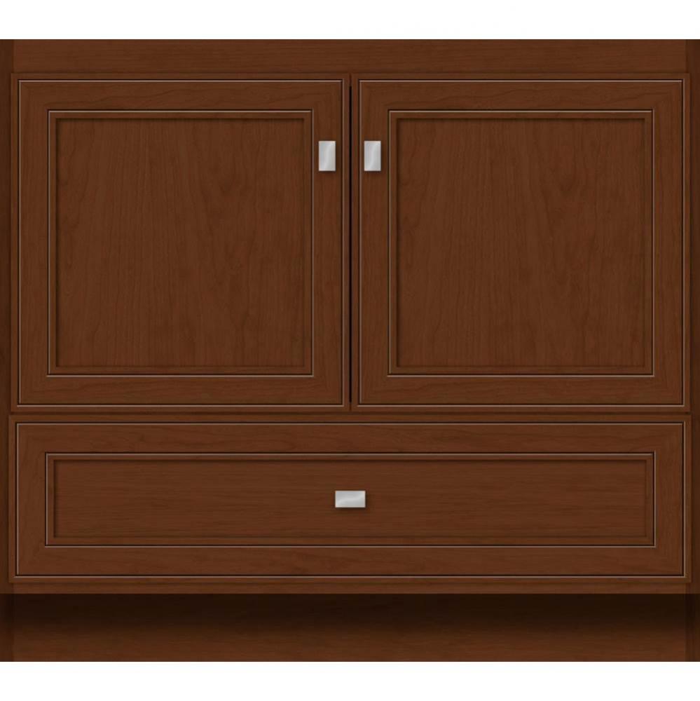 36 X 18 X 32 Montlake Vanity Deco Miter Pecan Cherry Std