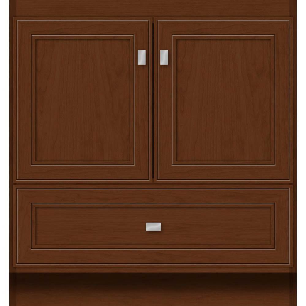 30 X 18 X 32 Montlake Vanity Deco Miter Pecan Cherry Std