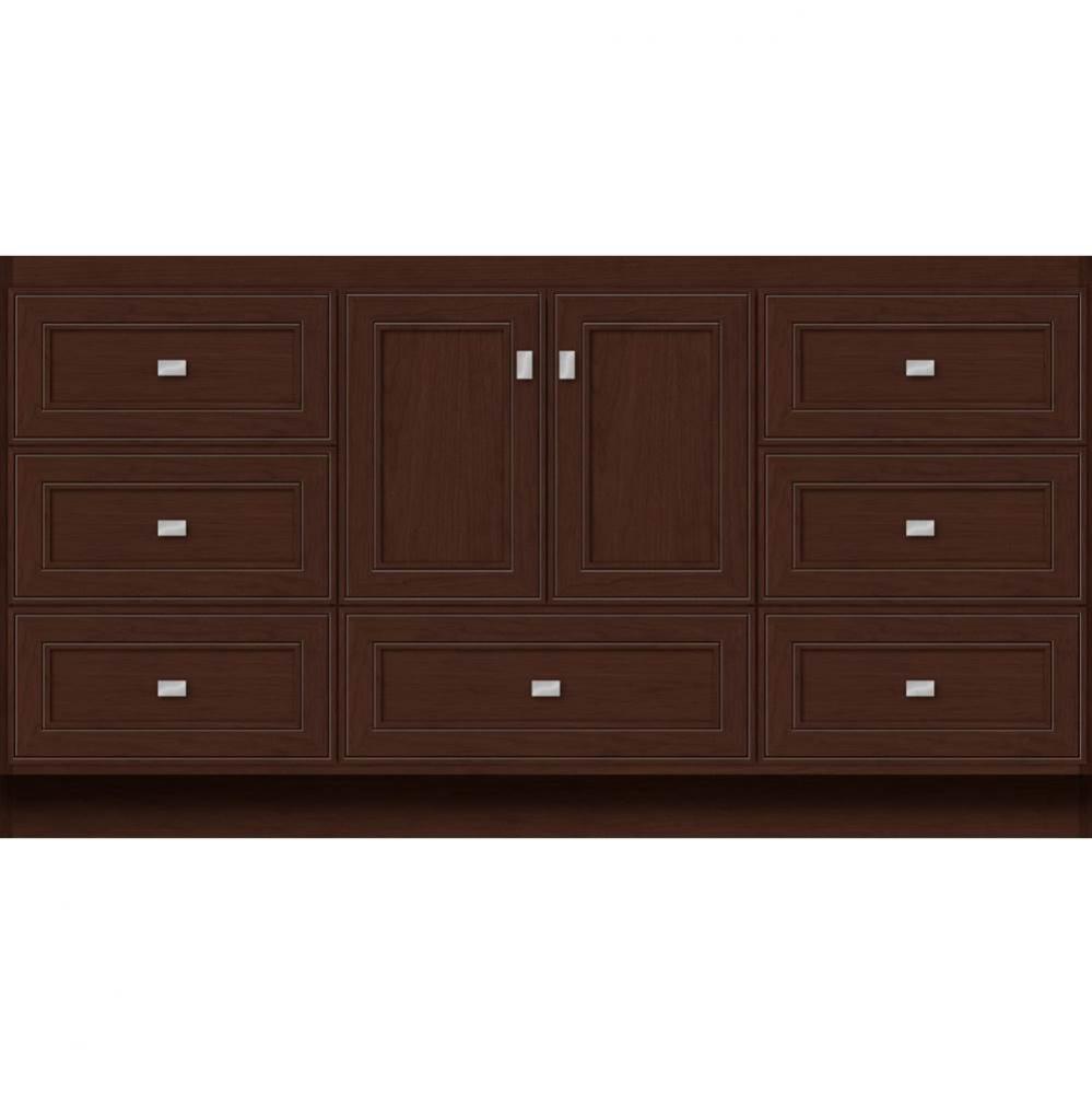 60 X 18 X 32 Montlake Vanity Deco Miter Choc Cherry Sb