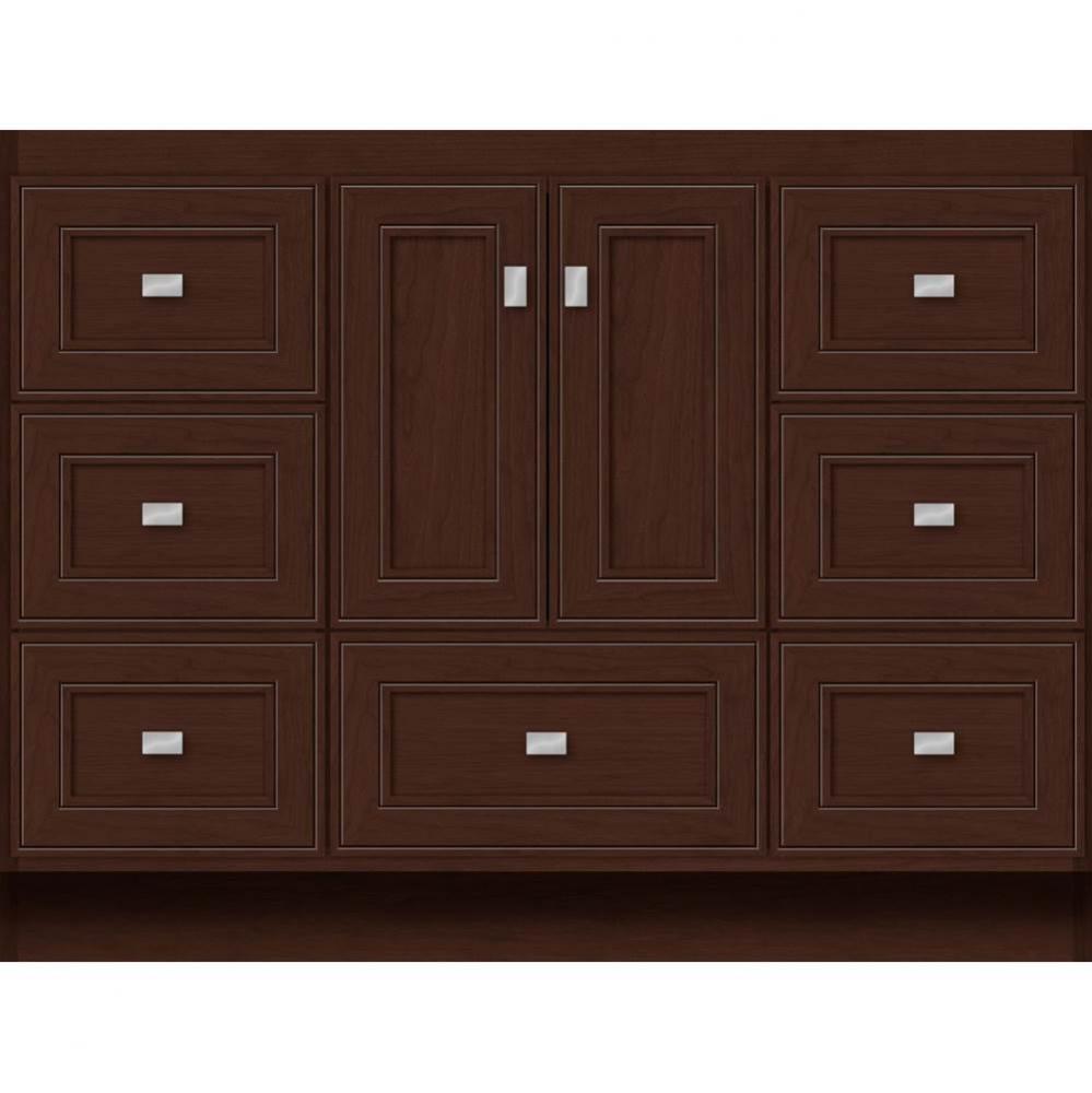 42 X 21 X 32 Montlake Vanity Deco Miter Choc Cherry Sb