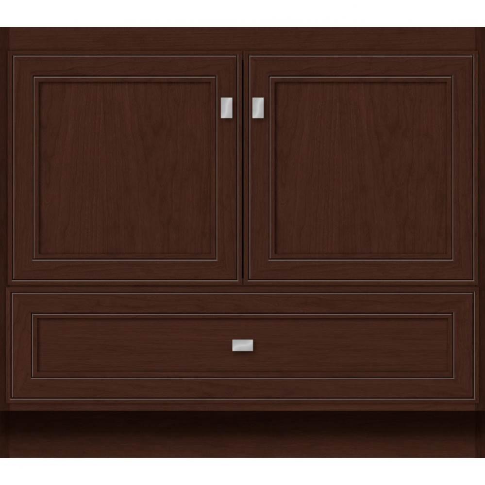 36 X 21 X 32 Montlake Vanity Deco Miter Choc Cherry Std