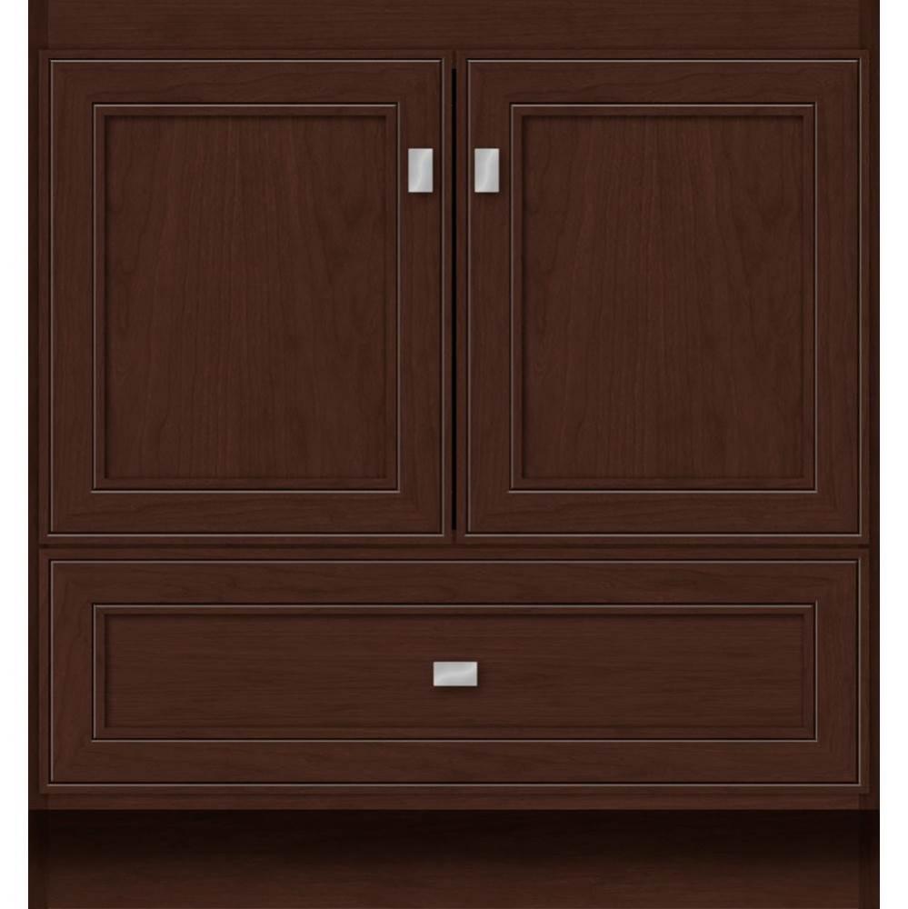 30 X 21 X 32 Montlake Vanity Deco Miter Choc Cherry Std