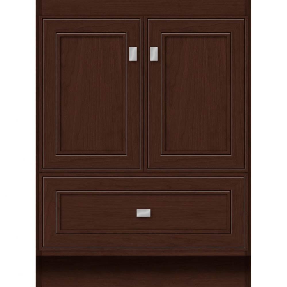 24 X 18 X 32 Montlake Vanity Deco Miter Choc Cherry Std